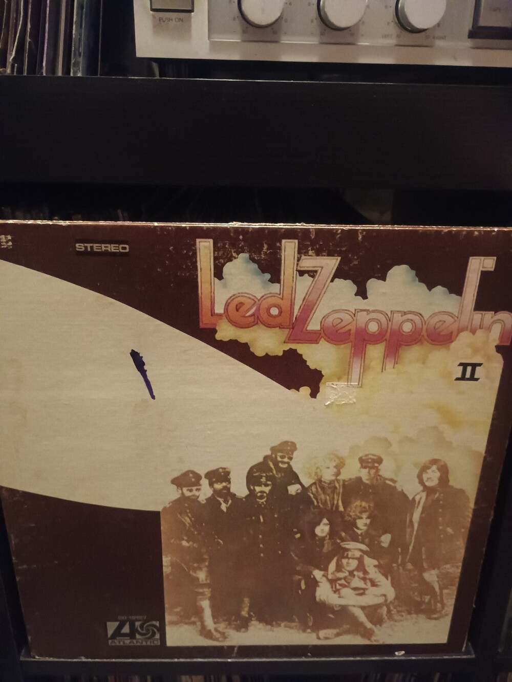 Led Zeppelin – Led Zeppelin II ~1977 reissue LP Atlantic – SD 19127 PR Press